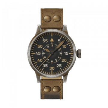 Laco Pilot Watch Original Speyer Erbstück Stainless Steel / Black