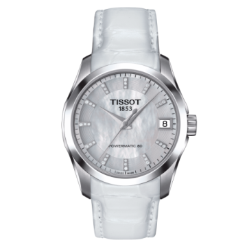 Tissot Couturier Powermatic 80 32 Stainless Steel / MOP / Strap