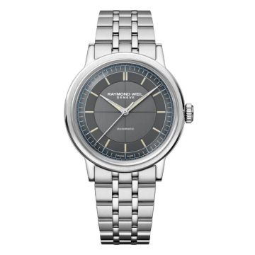 Raymond Weil Millésime Automatique 39mm Seconde Centrale Cadran Gris