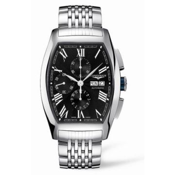 Longines Evidenza Chronograph XL Black Bracelet