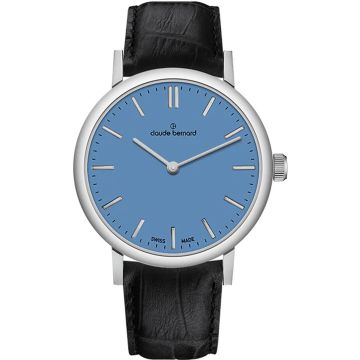 Claude Bernard Slim Line 32 Blue / Black
