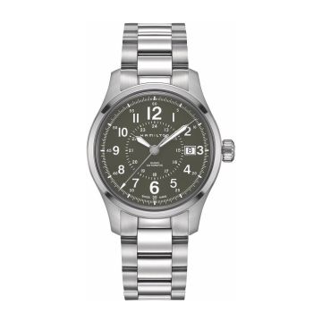 Hamilton Khaki Field Automatic 40mm Green / Bracelet