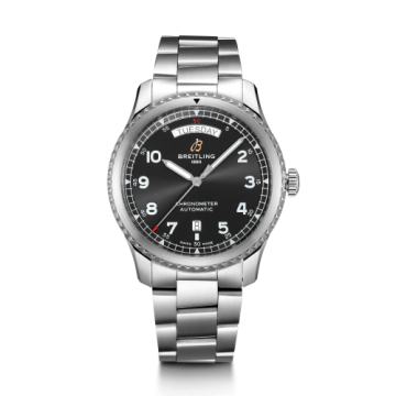 Breitling Navitimer 8 Automatic Day & Date 41 Stainless Steel / Black / Bracelet