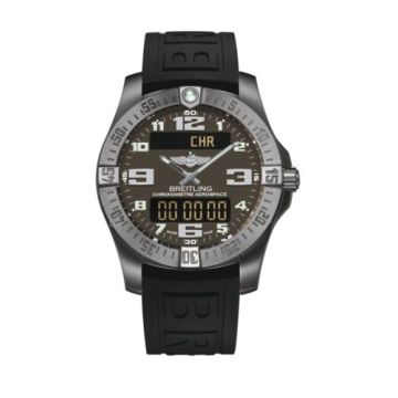 Breitling Aerospace Evo Titanium / Grey / Rubber / Pin