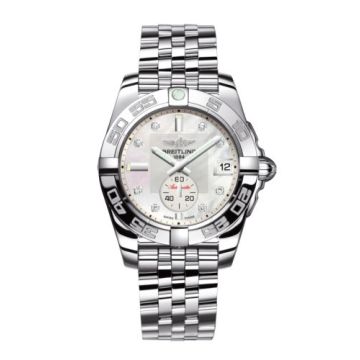 Breitling Galactic 36 Automatic Stainless Steel / Pearl Diamond / Bracelet