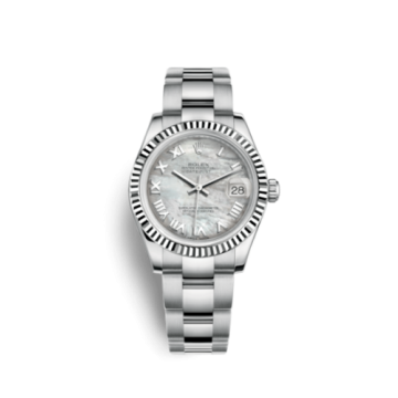 Rolex Datejust 31 Stainless Steel Fluted / Oyster / MOP - Roman