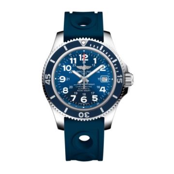 Breitling Superocean II 42 Stainless Steel / Blue / Mariner Blue / Ocean Racer / Pin