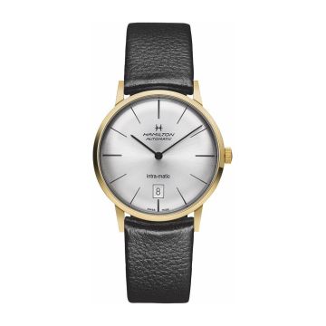 Hamilton Intra-Matic 38 Yellow Gold / Silver