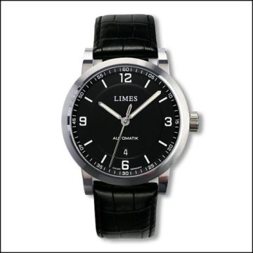 Limes Chyros Klassik - Black leather (Croco)