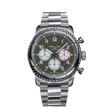 Breitling Aviator 8 B01 Chronograph 43 Stainless Steel / Curtiss Warhawk / Bracelet