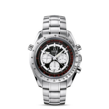 Omega Speedmaster Broad Arrow Co-Axial Rattrapante Stainless Steel / Inverted Panda / Bracelet