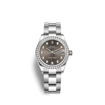 Rolex Datejust 31 Stainless Steel Diamond / Oyster / Grey - Diamond