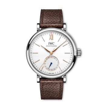 IWC Schaffhausen Portofino Pointer Date  39 Stainless Steel / Silver