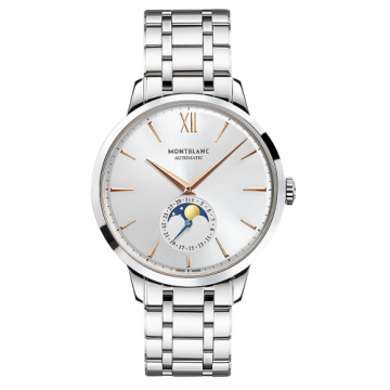 Montblanc Heritage Spirit Moonphase 41mm Stainless Steel Bracelet