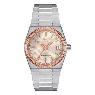 Tissot PRX 35 Powermatic 80 Stainless Steel - Rose Gold / MOP