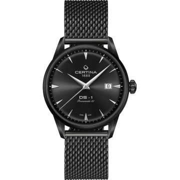 Certina DS-1 Powermatic 80 40 PVD / Black / Mesh