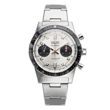 Vulcain Skindiver Chronograph Blanc 590176A57
