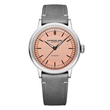 Raymond Weil Millesime Automatique 39.5 mm Seconde Centrale Saumon