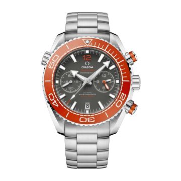Omega Seamaster Planet Ocean 600M Co-Axial 45.5 Master Chronometer Chronograph Stainless Steel / Grey / Bracelet