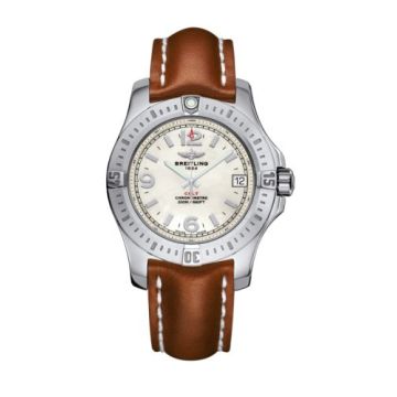 Breitling Colt 36 Pearl / Calf / Pin