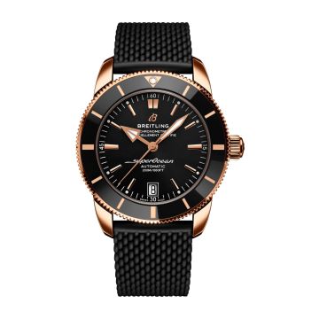 Breitling Superocean Heritage II 42 Red Gold / Black / Black / Rubber