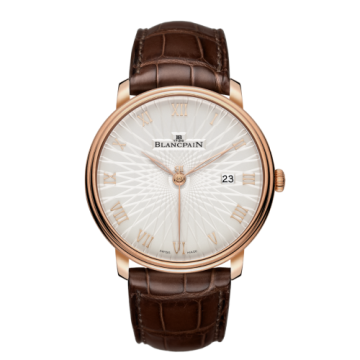 Blancpain Villeret Ultraplate Automatique 40mm Red Gold / Opalin Frappé