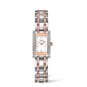 Longines DolceVita 16 Quartz Two Tone Pink
