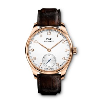 IWC Schaffhausen Portugieser Automatic 40 Rose Gold / Silver / Alligator