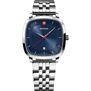 Wenger Vintage Classic Ø 37mm Silver / Blue