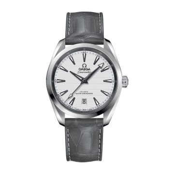 Omega Seamaster Aqua Terra 150M Master Chronometer 38 Stainless Steel / Silver / Alligator