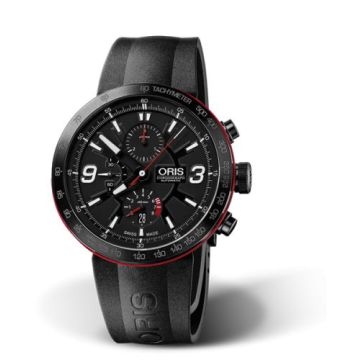 Oris TT1 Chronograph PVD - Ceramic / Black / Rubber