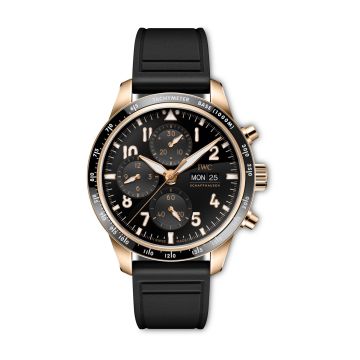 IWC Schaffhausen Pilot's Watch Performance Chronograph Red Gold / Black