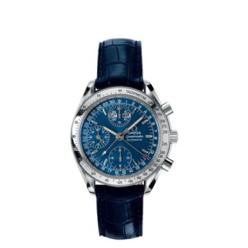 Omega Speedmaster Day-Date 39 Stainless Steel / Blue