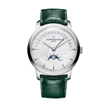 Vacheron Constantin Patrimony Moon Phase and Retrograde Date White Gold / 270th Anniversary