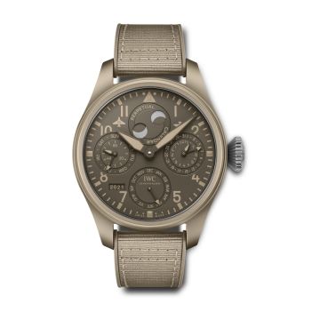 IWC Schaffhausen Big Pilot's Watch Perpetual Calendar Mojave Desert