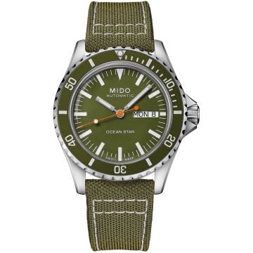 Mido Ocean Star Tribute Stainless Steel / Green