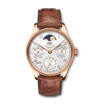 IWC Schaffhausen Portuguese Perpetual Calendar 5022 Rose Gold / Silver