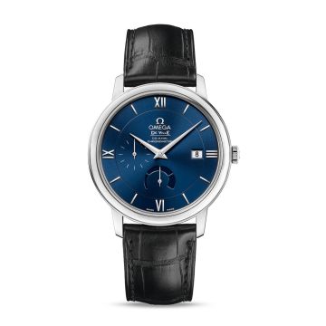 Omega De Ville Prestige Co-Axial 39.5 Power Reserve Stainless Steel / Blue