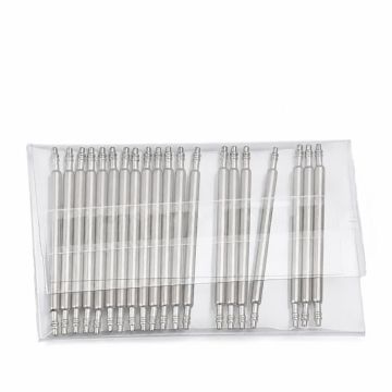 Barrettes à ressort - Pack de 20, 1.5 mm
