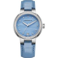 Aerowatch Harmonie Lady Automatic Diamonds Blue 35mm