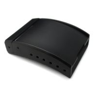 20mm, 22mm or 24mm PVD Black Solid OME Style Watch Band Buckle / Clasp (The Seat Belt Lock spring latch) - 27mm