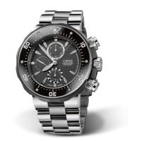 Oris ProDiver Chronograph Titanium / Black / Bracelet