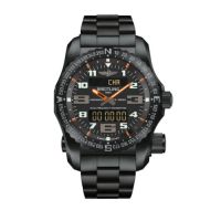 Breitling Emergency II Night Mission / Black-Orange / Bracelet