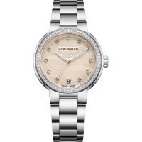 Aerowatch Harmonie Lady Automatic Diamonds Beige 35mm