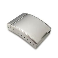 20mm, 22mm or 24mm Sandblasted Solid OME Style Watch Band Clasp (The Seat Belt Lock spring latch) - 27mm