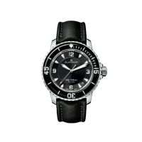Blancpain Fifty Fathoms Automatique Stainless Steel / Black / Black Canvas