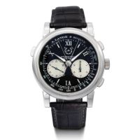 A. Lange & Söhne Double Split Stainless Steel