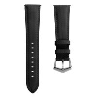 Waypoint Rubber Watch Strap - Abyss Black - 21mm