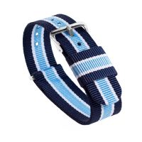 Navy Sky Ivory NATO® style Watch Band - 24mm