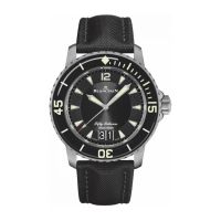 Blancpain Fifty Fathoms Automatique Grande Date Titanium / Black / Black Canvas